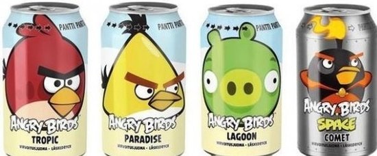 Rovio在中国开卖《愤怒的小鸟》游戏饮料